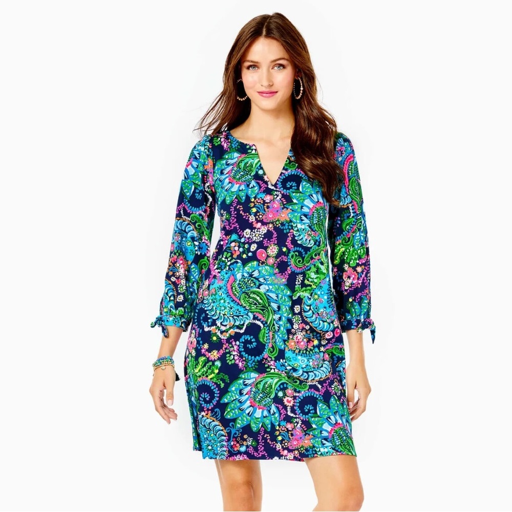Lilly Pulitzer Cath 3/4 Sleeve Dress